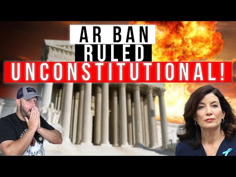 BREAKING! AR Bans RULED UNCONSTITUTIONAL!  This IS A BIG ONE!!! Thumbnail
