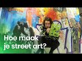 Hoe wordt street-art gemaakt? | Het Klokhuis
