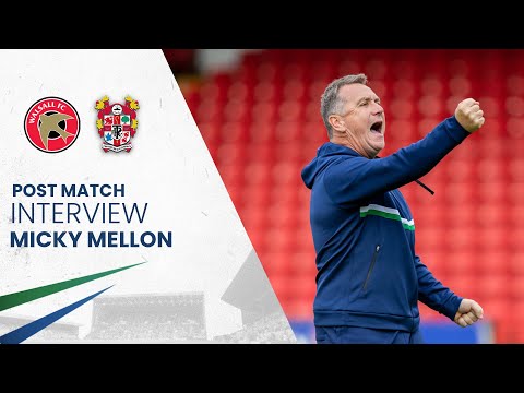 Post Match | Micky Mellon (Walsall)