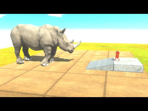 ROMAN SPEAR  HIT KILL GIANT | ANIMAL REVOLT BATTLE SIMULATOR | WHO WILL WIN😱😱