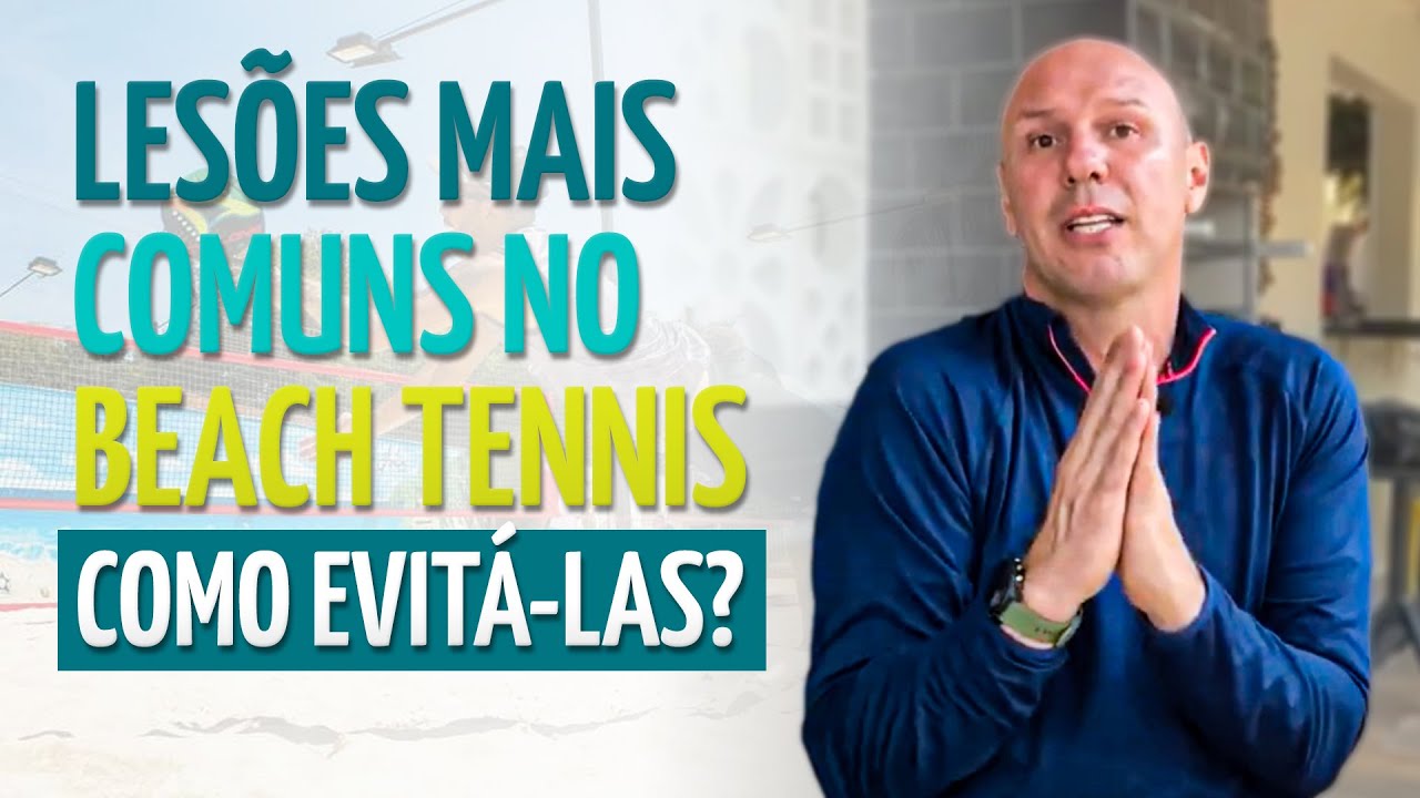 Lesões mais comuns no Beach Tennis