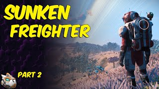Find The Sunken Freighter Easy! No Man's Sky Omega Update 2024