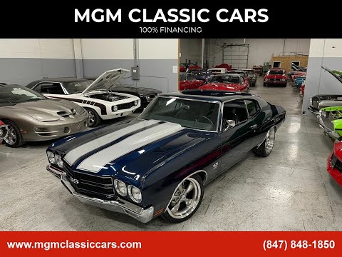 1970 Chevrolet Chevelle $65,000.00