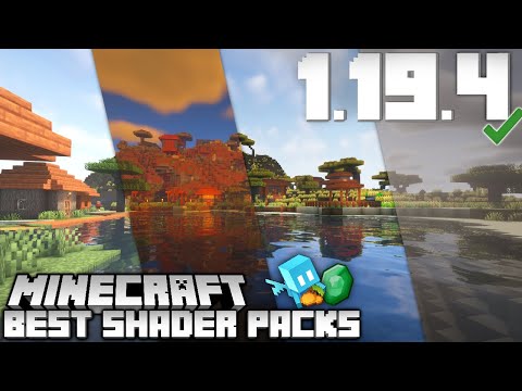 TOP 10 Best 1.19.4 Shaders for Minecraft 🥇 (How To Install Shader in 1.19.4)