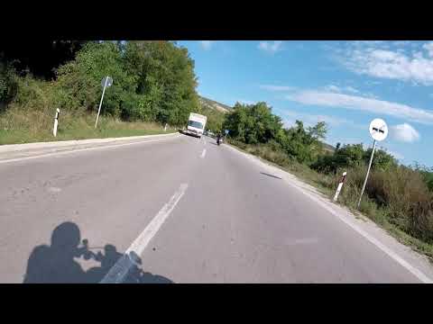 Timelapse motorcycle ride: Nis - Prekonoga