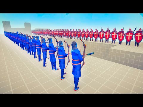 50x FIREWORK ARCHERS vs EVERY FACTION. DOUBLE BRIDGE | TABS Totally Accurate Battle Simulator