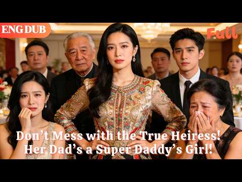 [ENG DUB]🌟Don’t Mess with the True Heiress! Her Dad’s a Super Daddy’s Girl!#drama#minidrama