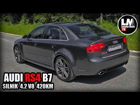 AUDI RS4 B7 4.2 V8 420KM SEDAN UNIKAT - JAKIE ONE SĄ NAPRAWDE?