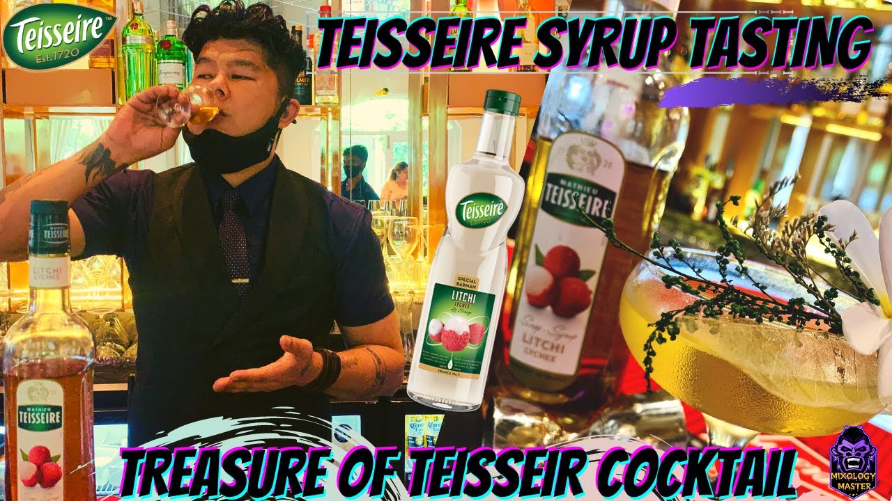 Mathieu Teisseire syrup ‖ Tasting Review ‖ Teisseire Syrup Cocktail ‖ Mixology Master