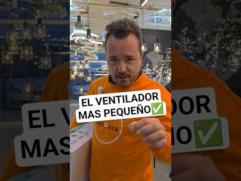 Vídeo de Esparta Ventilador de Techo LED Silencioso Blanco Fabrilamp / Abrila