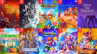 Top 13 Best STRATEGY Games on NINTENDO SWITCH !