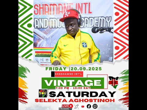 90'S DANCEHALL BASHMENT WITH SELEKTA AGHOSTINOH LIVE ON SHASHAMANE  INT'L