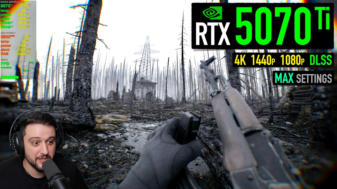 RTX 5070 Ti  - BODYCAM - These Graphics are Insane...