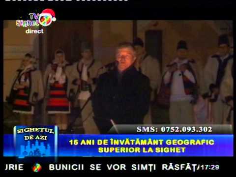 Sighetul de Azi 16 Decembrie 2013 - 15 ani de invatamant geografic superior la Sighet