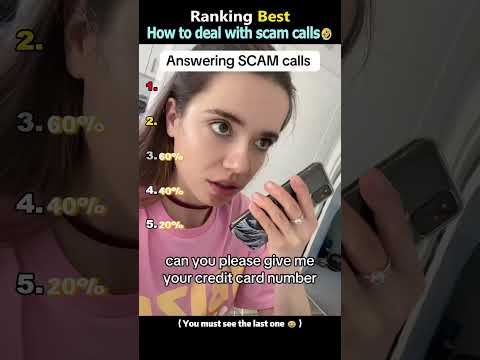 Ranking Best How to deal with scam calls#Top5 #Shorts  #Comedy #fyp  #funny