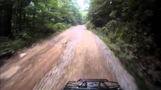 preview picture of video 'Hatfield McCoy Trails - Rockhouse - Trail #3 & #12 May 30, 2012'