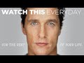 LIFE IS NOT EASY | Matthew McConaughey - Greatest Motivational Video 2020