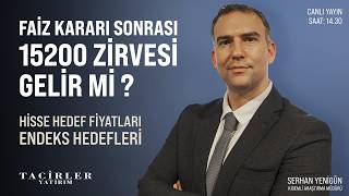 Faiz Kararı Sonrası | Serhan Yenigün | Tacirler Yatırım