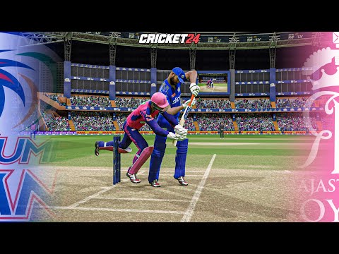 New Teams! - MI vs RR - IPL 2024 - Cricket 24