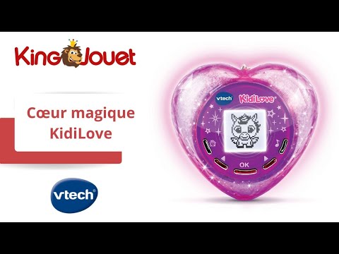 Cœur magique KidiLove VTech : King Jouet, Robots VTech - Jeux électroniques