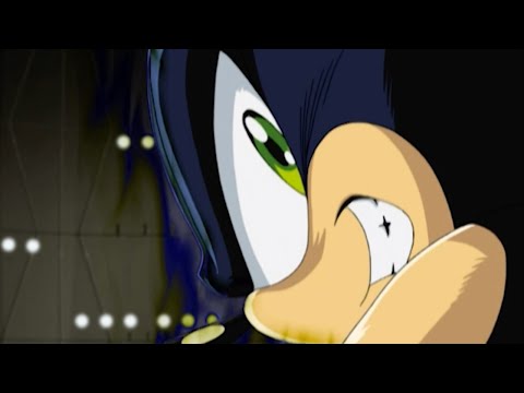 Eggman saves Sonic from becoming Dark Super Sonic
