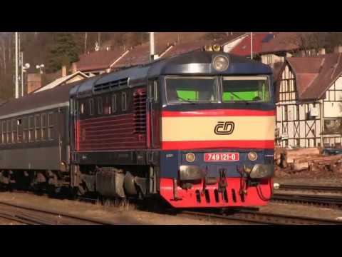 749 121 - Silvesterzüge rund um Vimperk + Führerstandsmitfahrt