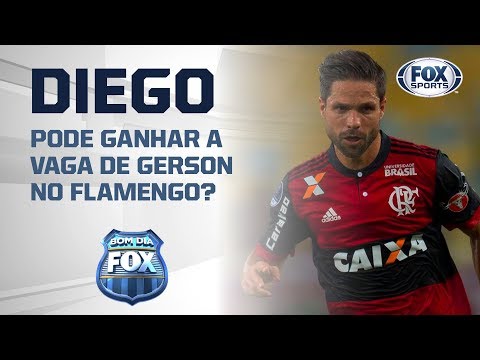 DIEGO PODE DESBANCAR GERSON E VOLTAR A SER TITULAR DO FLAMENGO?