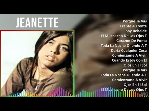 Jeanette 2024 MIX Las Mejores Canciones - Porque Te Vas, Frente A Frente, Soy Rebelde, El Muchac...