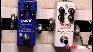 Video thumbnail for NAMM '19 - MXR Vintage Bass Octave & Dyna Comp Bass Demos by Premier Guitar