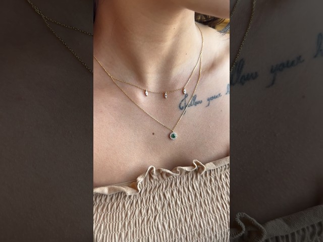 سلسلة أنيقة باللون / ذهبي . (N983)