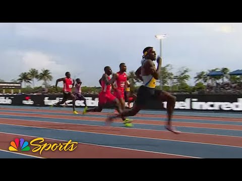 Kenny Bednarek stays UNBEATEN with world's best time in 200m at Grand Slam Miami | NBC Sports