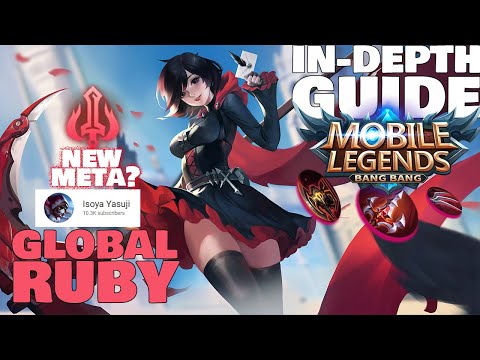 RUBY: New Meta Emblem? Feat. Isoya Yasuji // Top Globals Items Mistake // Mobile Legends