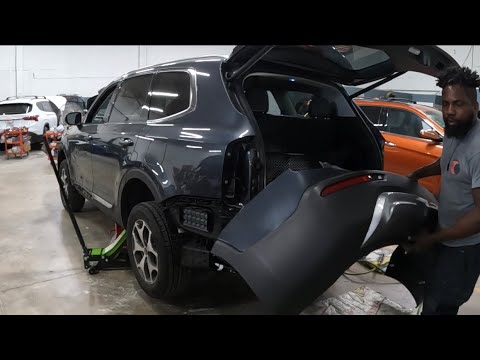 2021 Kia telluride how to take off the back bumper and the taillight
