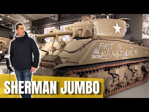 Sherman Jumbo - First in Bastogne
