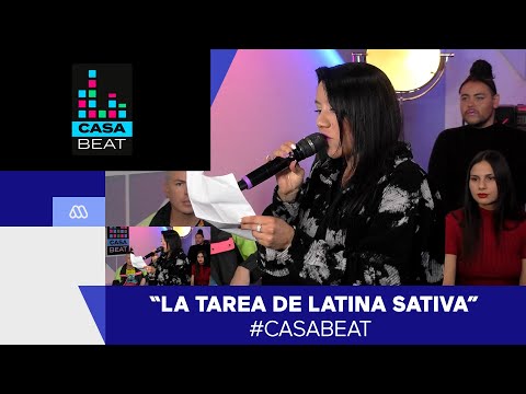 Casa Beat / La tarea de Latina Sativa con Camaleón Landáez