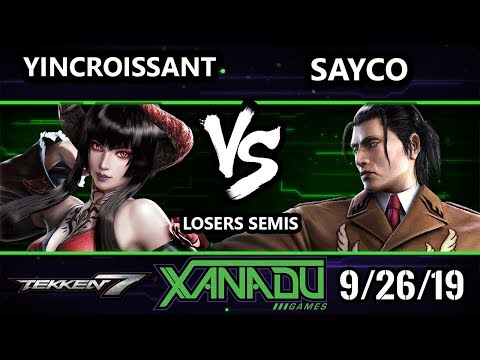 F@X 321 Tekken 7 - Sayco (Dragunov) Vs. YINCROISSANT (Eliza) T7 Losers Semis