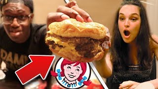 TRYING WENDY'S FOR THE FIRST TIME!!!!