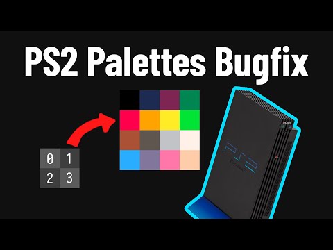 Playstation 2 Development LIVE - Fixing my Indexed Texture Code (Colour Pallets)