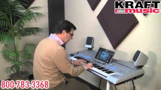 Video thumbnail for Kraft Music - Yamaha Tyros4 Demo with Peter Baartmans by Kraft Music