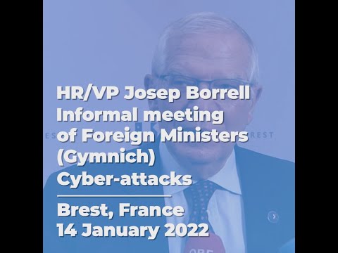Doorstep by HR/VP | Informal meeting of Foreign Affairs Ministers in Brest, France | 14 January 2022