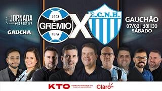 AO VIVO: GRÊMIO x NOVO HAMBURGO | GAUCHÃO | JORNADA DIGITAL | 07/02/2026