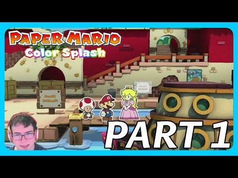 Kunterbunter Notfall auf Port Prisma - Paper Mario: Color Splash - Part 1