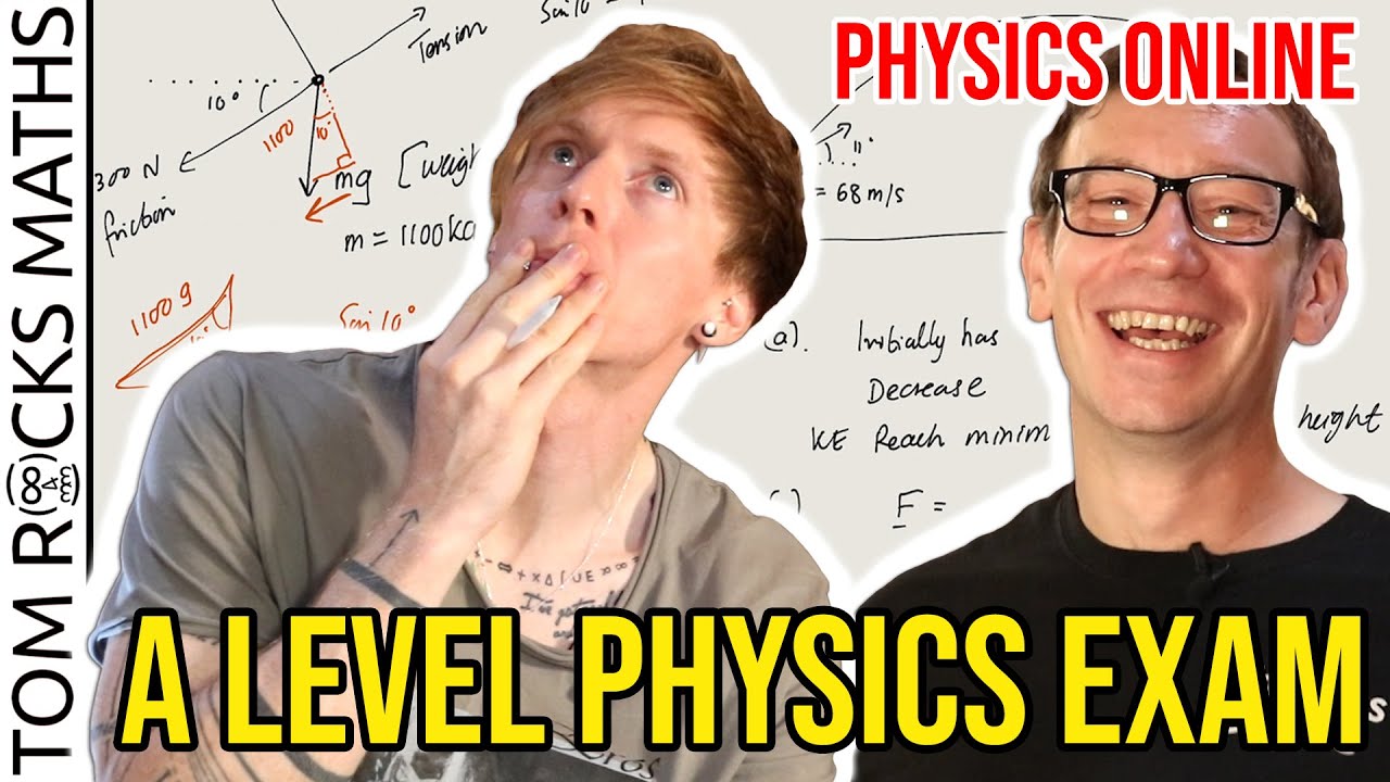 Can an Oxford University Mathematician solve a High School Physics Exam? (with @PhysicsOnline)
