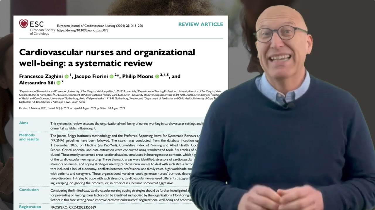 Editor's choice Issue 3/2024: Cardiovascular nurses and organizational well-being: systematic review