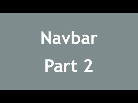 [ Twitter Bootstrap 3 In Arabic ] #12 - Navbar Part 2