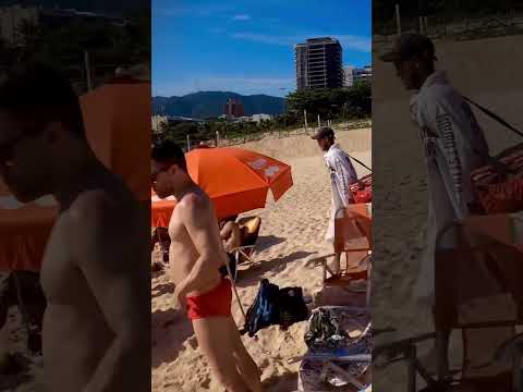 🇧🇷 Leblon Beach🌴Brazil