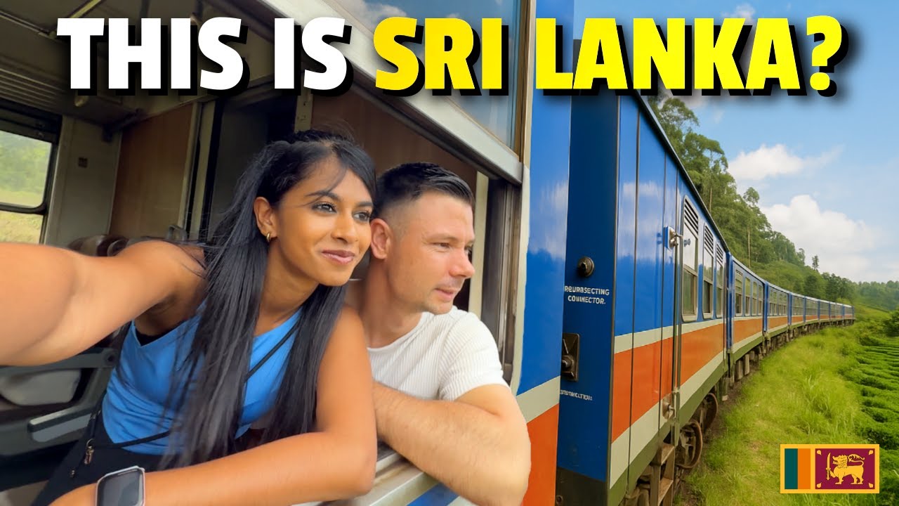 A duo embarks on a panoramic train journey from Kandy to Ella.