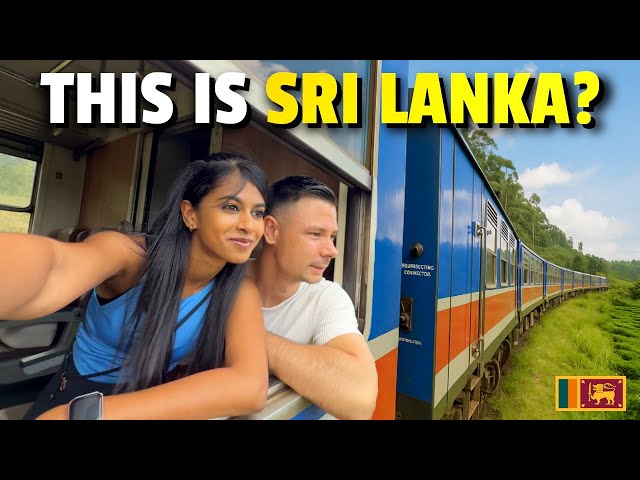 Travel vlog - World's Most Beautiful Train Ride is in Sri Lanka (Kandy to Ella) 🇱🇰