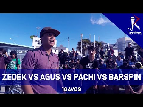 ZEDEK VS AGUS VS PACHI VS BARSPIN | 16avos de Final - RRK Free Flashback