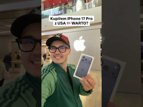 Kupiłem iPhone 17 Pro w USA 🇺🇸 WARTO? Ile zaoszczędziłem